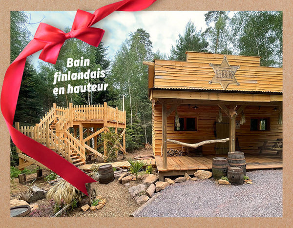 Bon cadeau - Cabane du Sheriff (2-6 p.)